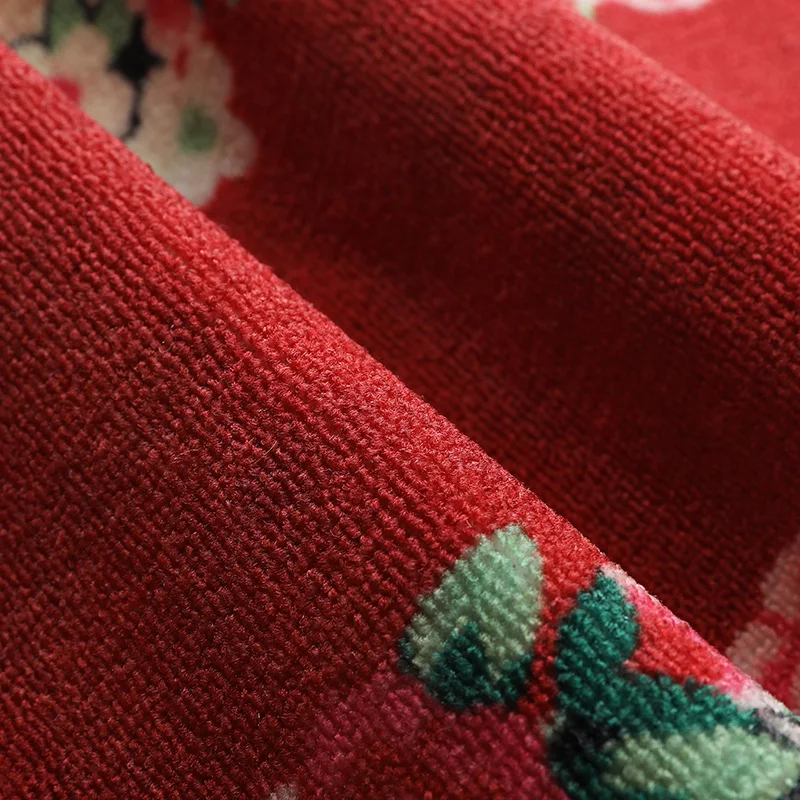 Противоскользящий ковер с цветочным рисунком для ванной комнаты коврики пола в