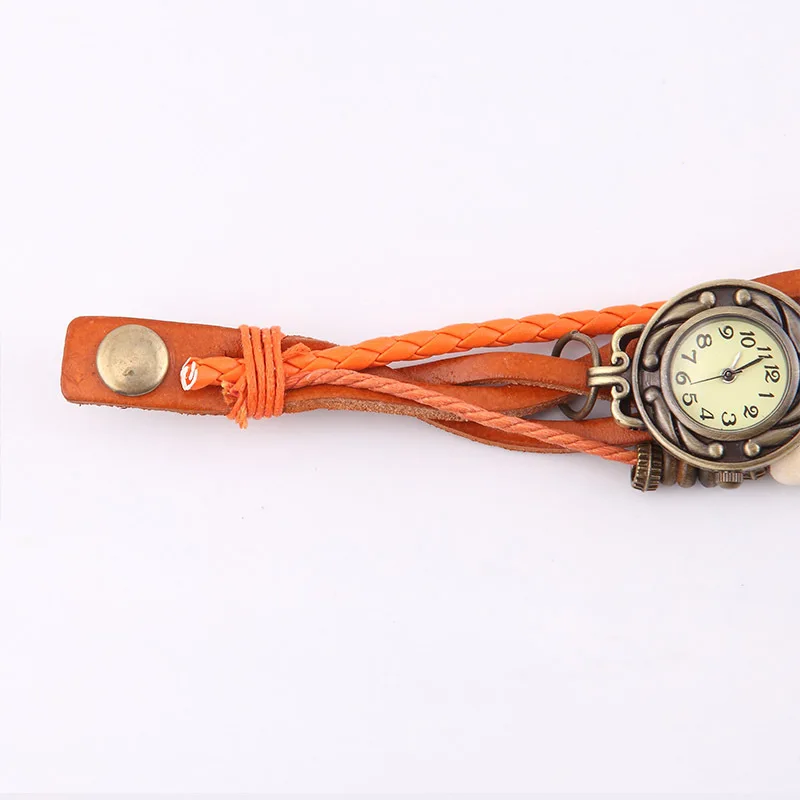 Высококачественные классические винтажные кварцевые часы унисекс с Эйфелевой