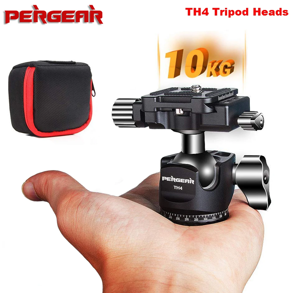 Pergear TH4 Andoer мини шаровая Головка Настольный штатив Стенд адаптер с быстроразъемной пластиной для Nikon sony Canon DSLR камеры