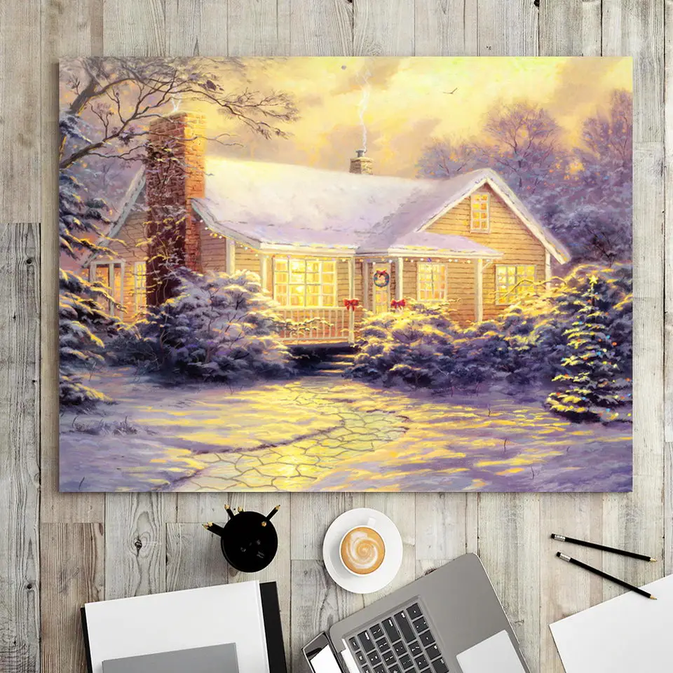 Украшение для дома печать на холсте настенные художественные плакаты постеры