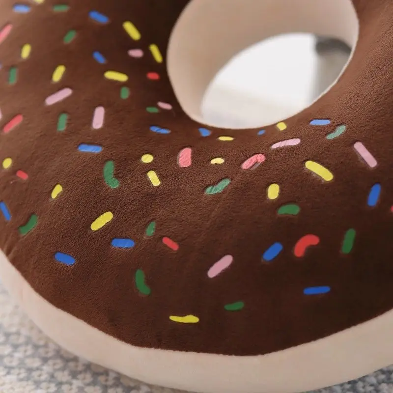 &quotБулочки с шоколадом&quot Подушка пончик плюшевая игрушка Пончик домашний декор