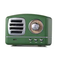 Стильный Bluetooth динамик для мобильного телефона, инновационный радио, ретро портативный мини беспроводной Bluetooth динамик, громкий динамик, динамик s#42
