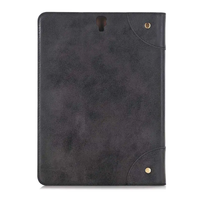 Новый Ретро Кожаный чехол для Samsung Galaxy Tab S3 9 7 &quotсмарт визиток T820 T825 планшетного