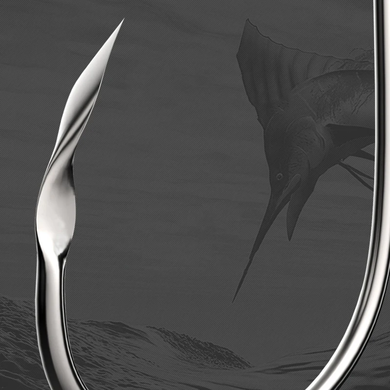 30 палочек из высокоуглеродистой стали рыболовный крючок одиночный круг для