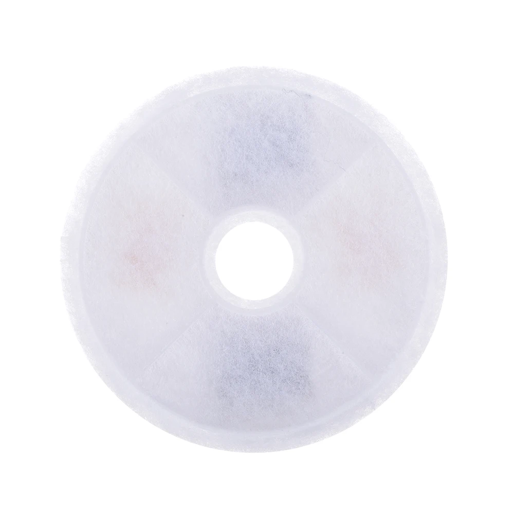 8 шт. фильтры для фонтанов с кошачьими животными сменные круглые