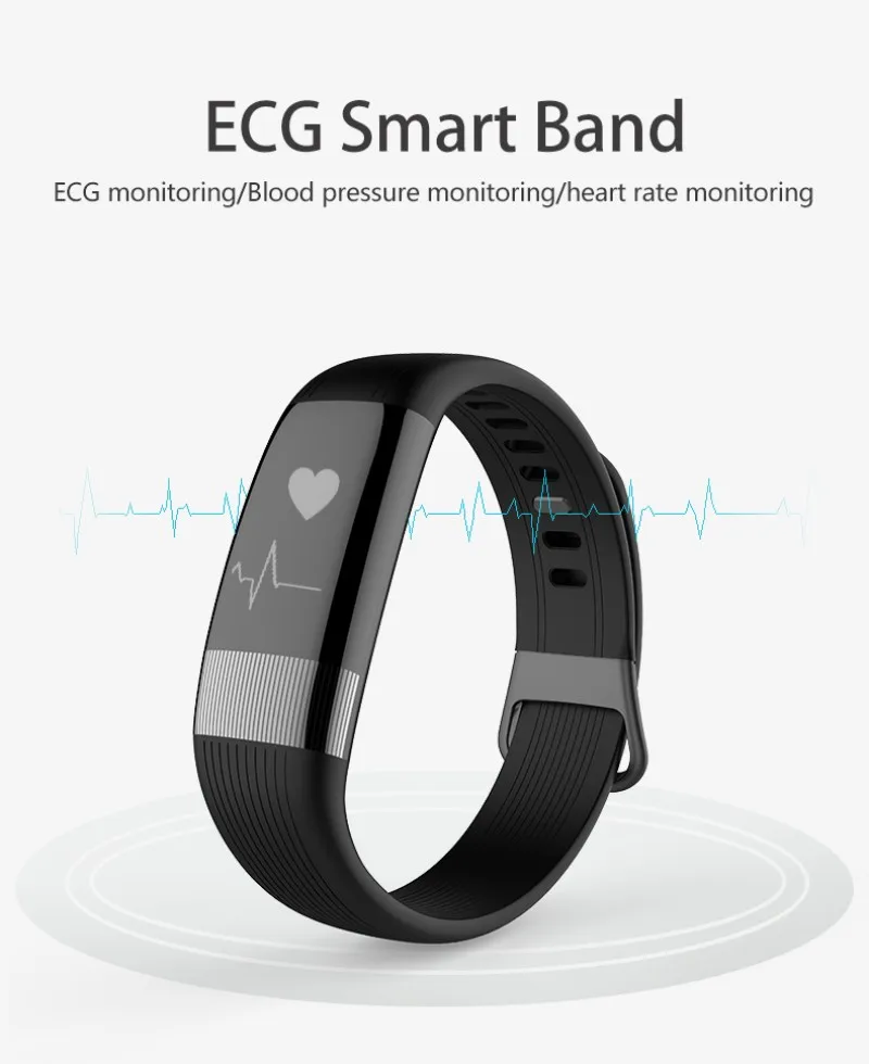Частота сердечных сокращений E18 умный Браслет Bluetooth фитнес браслет крови