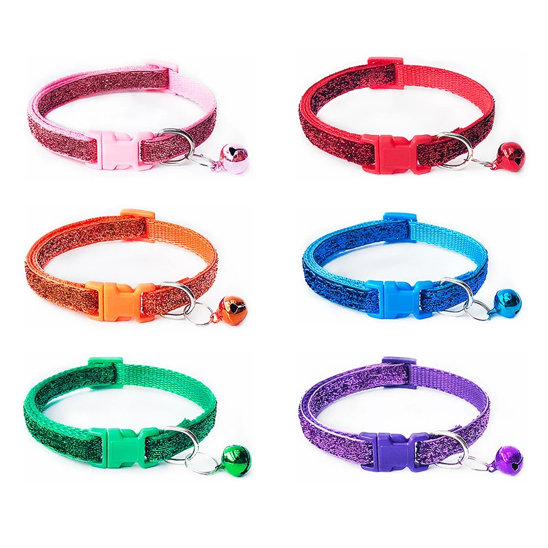 Милый ошейник для домашних животных регулируемый нейлоновый кошек и собак