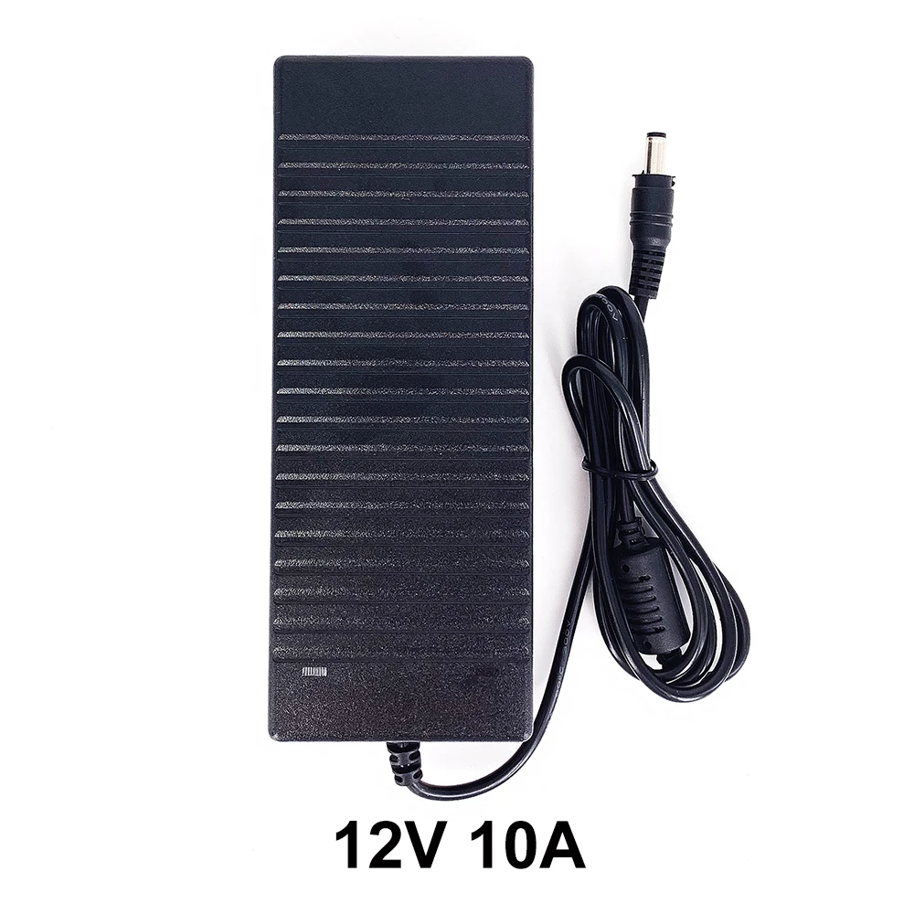 DC 12V адаптер 1A 2A 3A 5A 8A 10A светодиодный трансформатор источник питания EU US Plug 220V To 12V для светодиодных лент