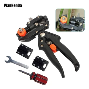 Профессиональные инструменты для прививания дерева, Фруктовые Бонсай, ножницы, нож для прививки деревьев, режущий секатор, садовые инструменты с 2 лезвиями