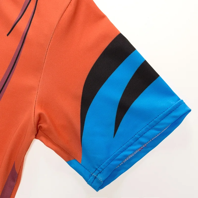 TUNSECHY New Men's Fashion Goku Dragon Ball 3D Print Short Sleeve Cosplay T-Shirt Compression Tshirts Wholesale and retail | Мужская
