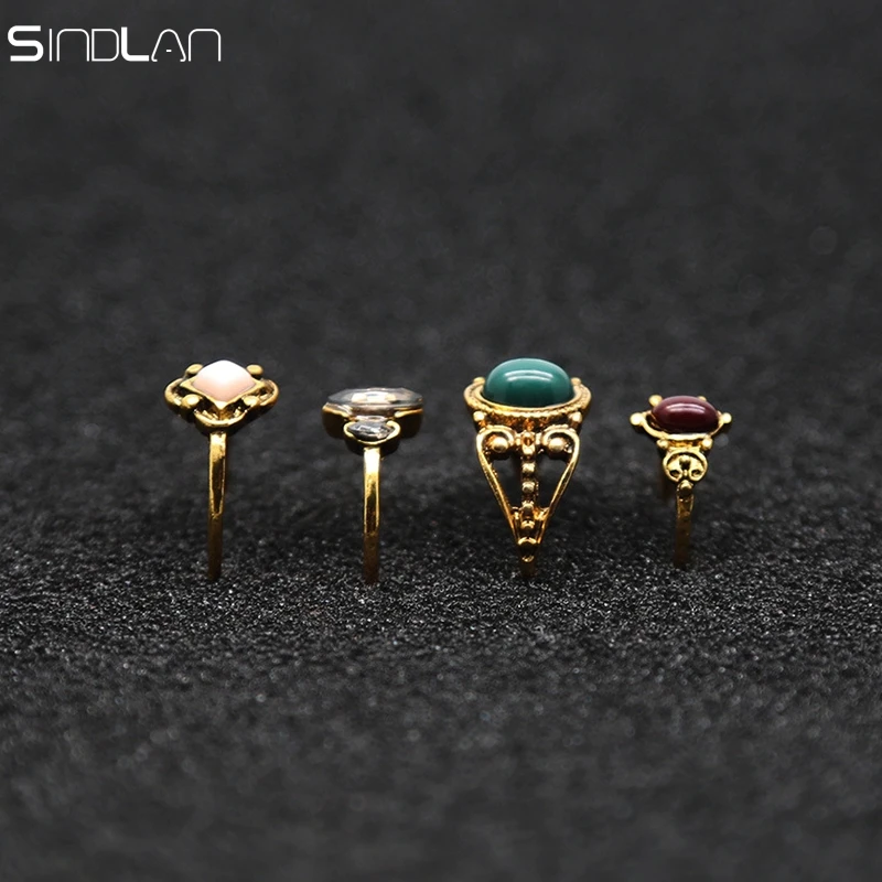 Женское кольцо в стиле бохо 4 шт./компл. | Украшения и аксессуары