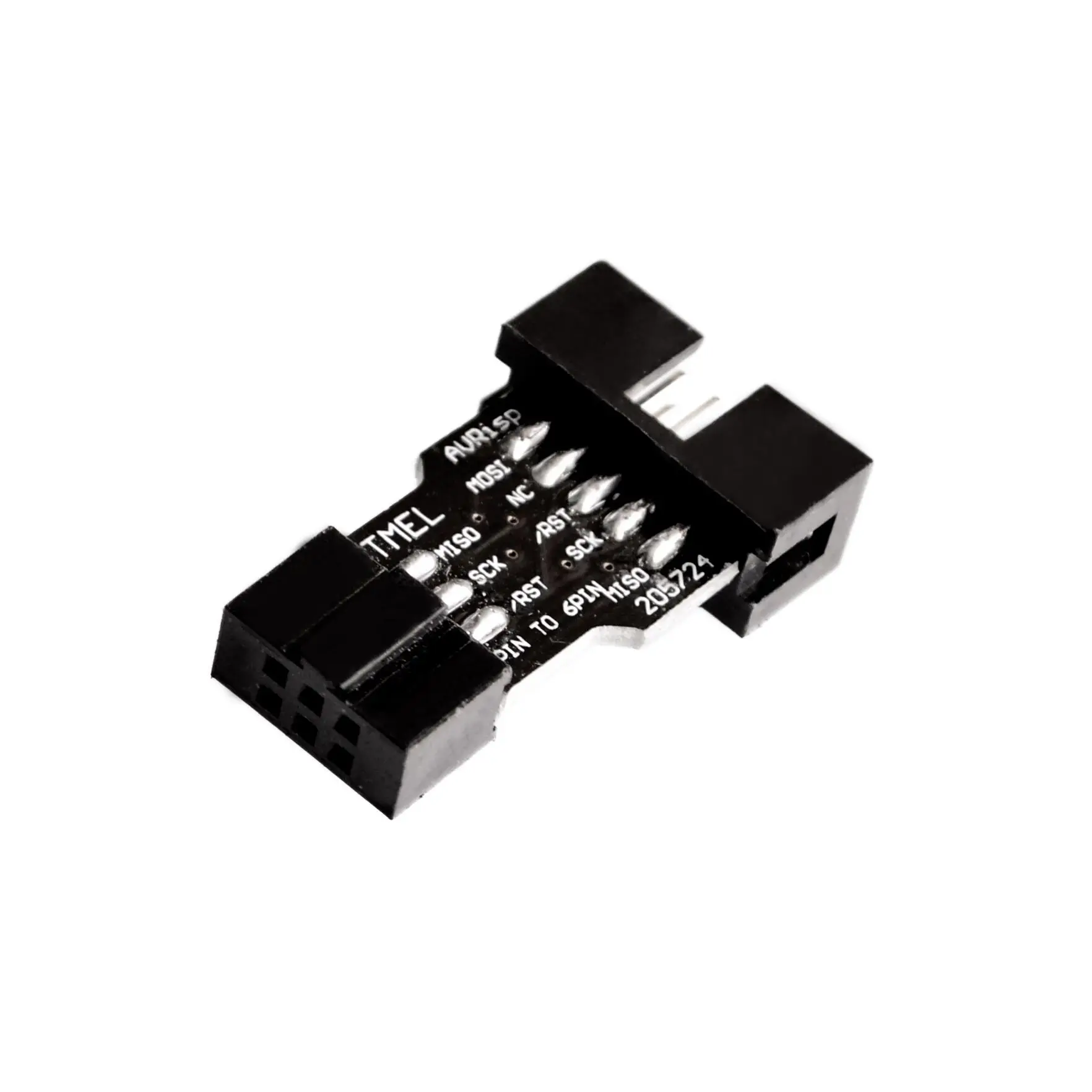 10 контактный до 6 Pin адаптер доска для AVRISP MKII USBASP STK500 высокое