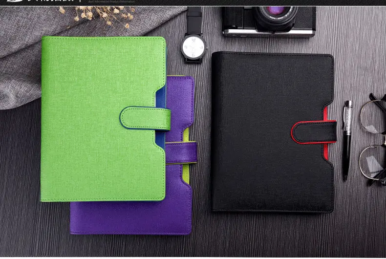 А5 25K спиральная застежка кожаный дорожный журнал ежедневник планировщик дневник