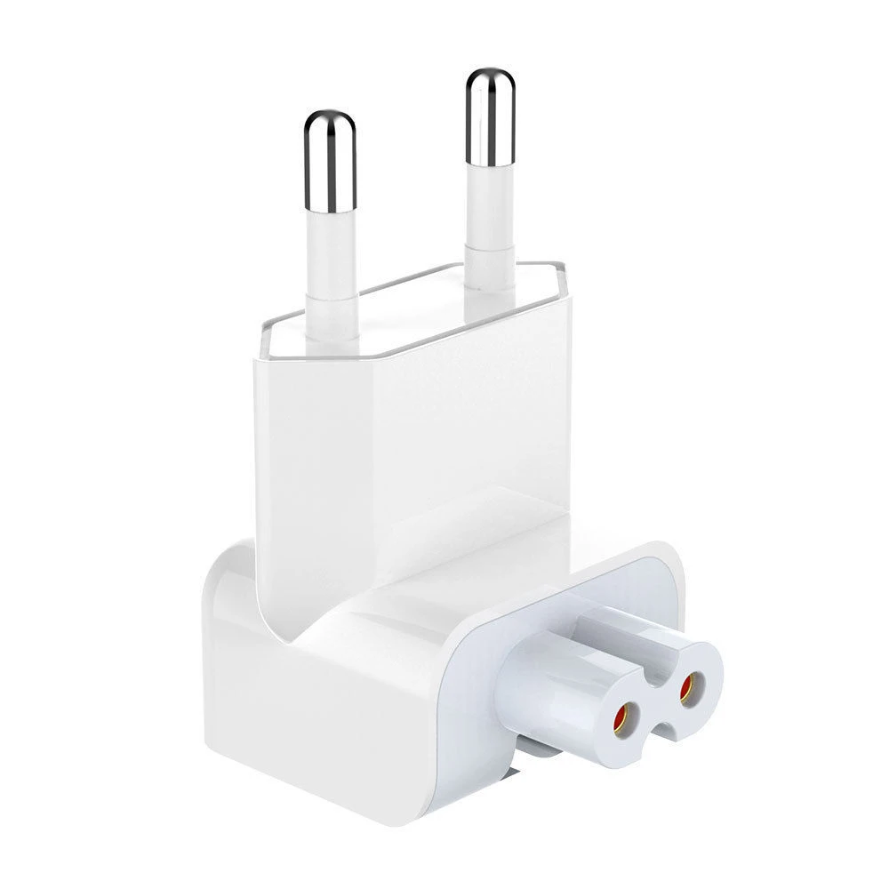 

Euro Plug AC Duck Head for iPad Air Pro MacBook charger Suit for MagSafe 2 Wall Charge Power Adapter EU European Pin Plug