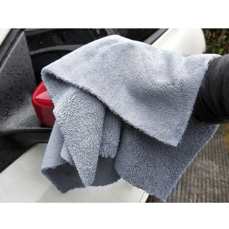 Microfiber Cloth 40x40cm Premium Detailing Towel For Polishing Buffing Finishes Car Wash Tool | Автомобили и мотоциклы