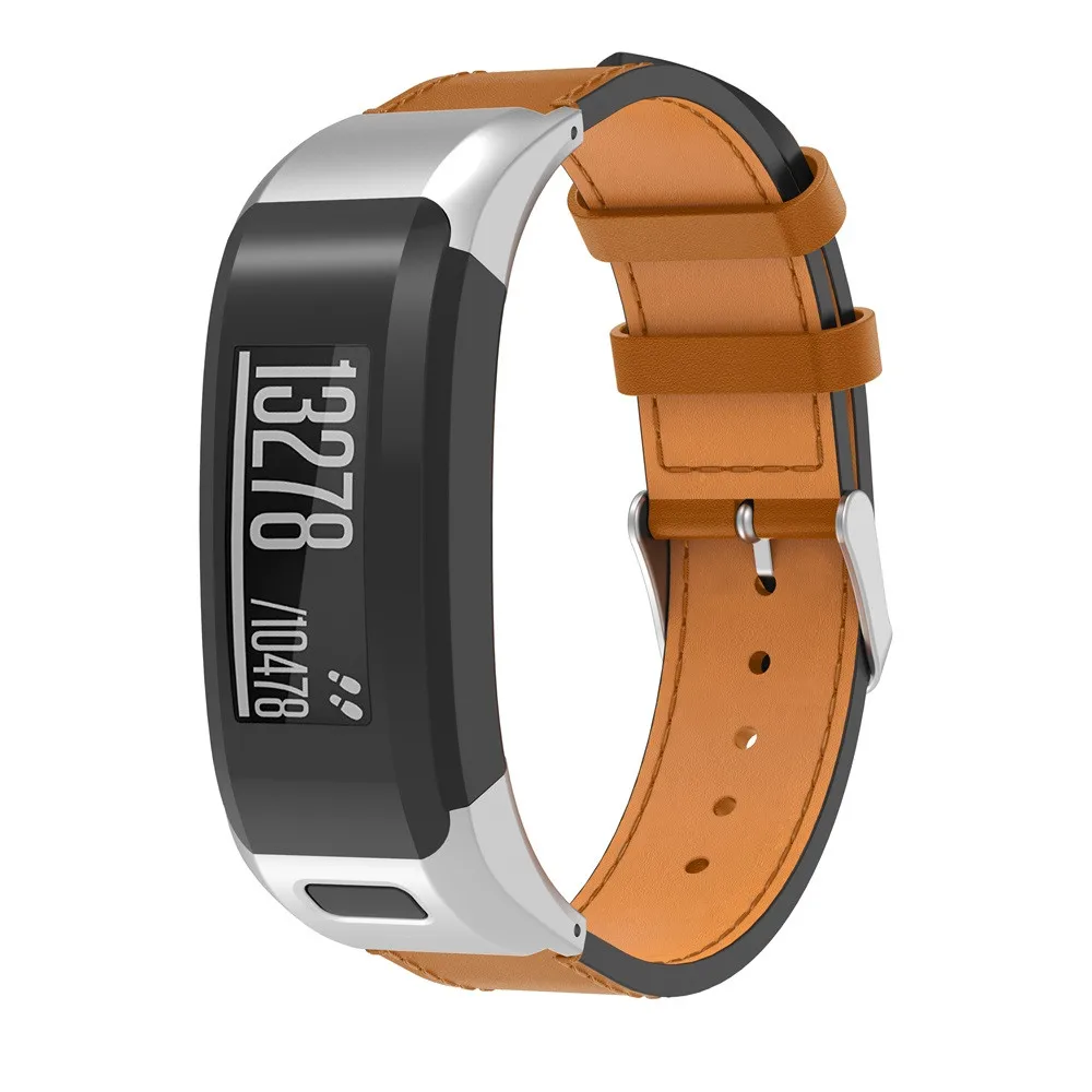 Сменный кожаный ремешок для часов набор инструментов ремонта Garmin VIVOsmart HR 6J12