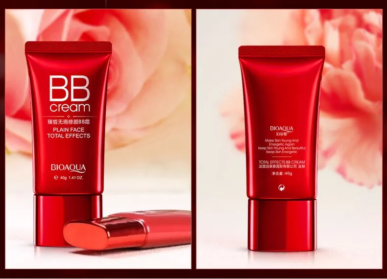 BIOAQUA свежий Nude Make-up BB крем отбеливающий Безупречный Корректор для ЛИЦА ПРАЙМЕР изоляции Водонепроницаемый большой красный CC крем