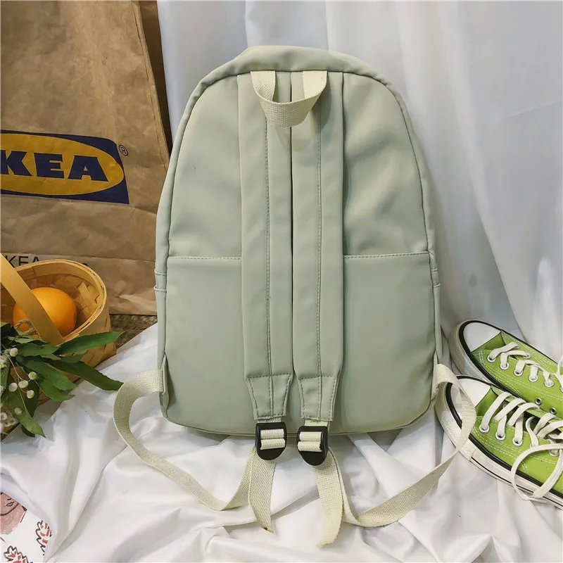 Нейлоновый женский рюкзак большой емкости Высокая Школьная сумка винтажные