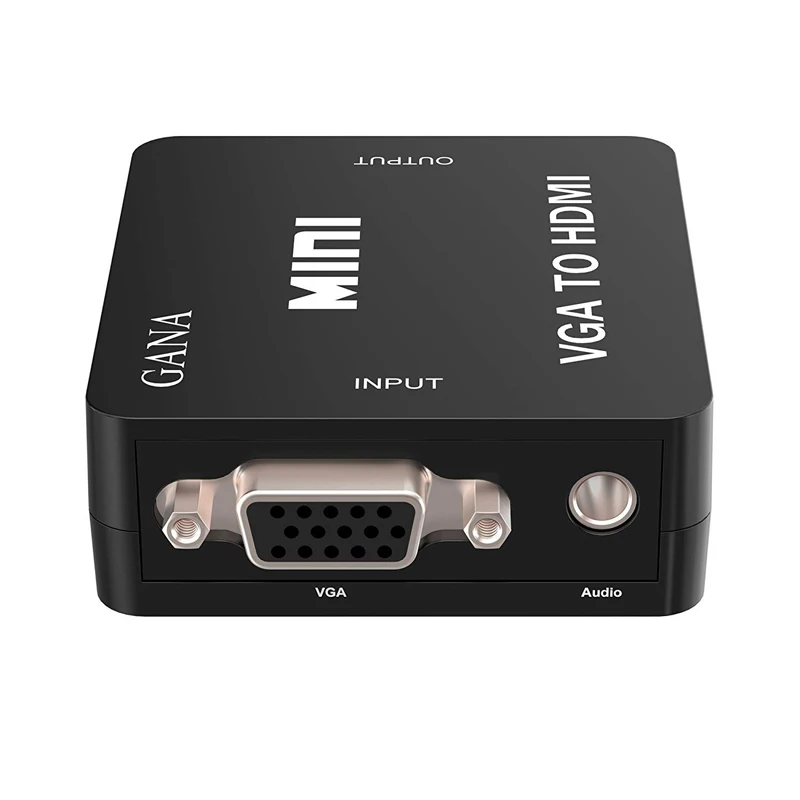 JKING New Hot VGA2HDMI Mini VGA to HDMI Converter with 1080P Audio Adapter Connector for Notebook PC HDTV Projector | Электроника