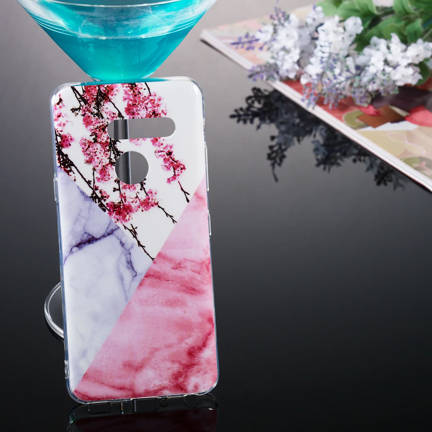 Роскошный чехол из ТПУ для LG G8 тонкий телефонный G820 LGG8 ThinQ G 8 мягкий силиконовый |