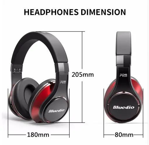 Беспроводные наушники Bluedio UFO гарнитура Bluetooth 4 1 hi-fi звук 3D объемный спортивные