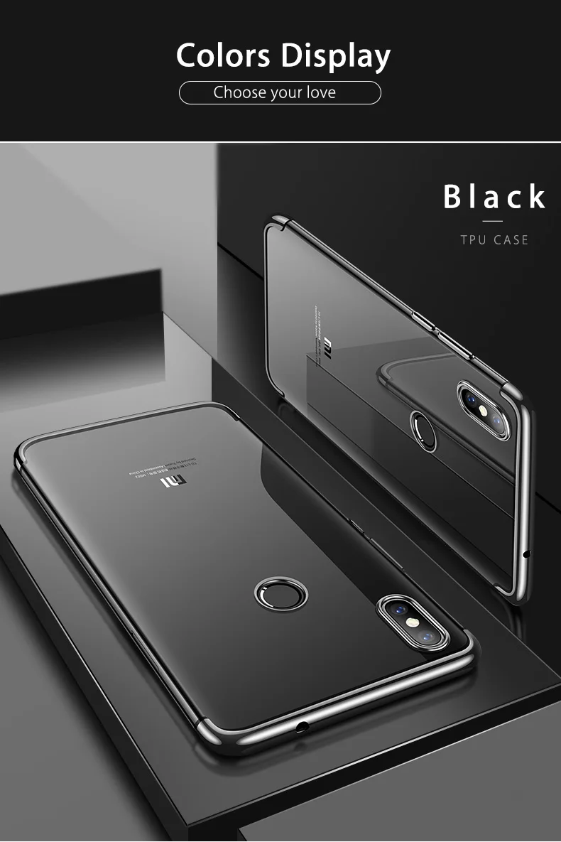 Чехол CAFELE с покрытием для Xiaomi Mi 8, мягкий чехол для Xiaomi Mi, 8 цветов, ультратонкий прозрачный ТПУ гладкий сенсорный Чехол