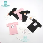 1 шт., Одежда для кукол Blyth, белаяРозоваячерная длинная футболка для кукол Blyth , Azone, obistu, FR 16