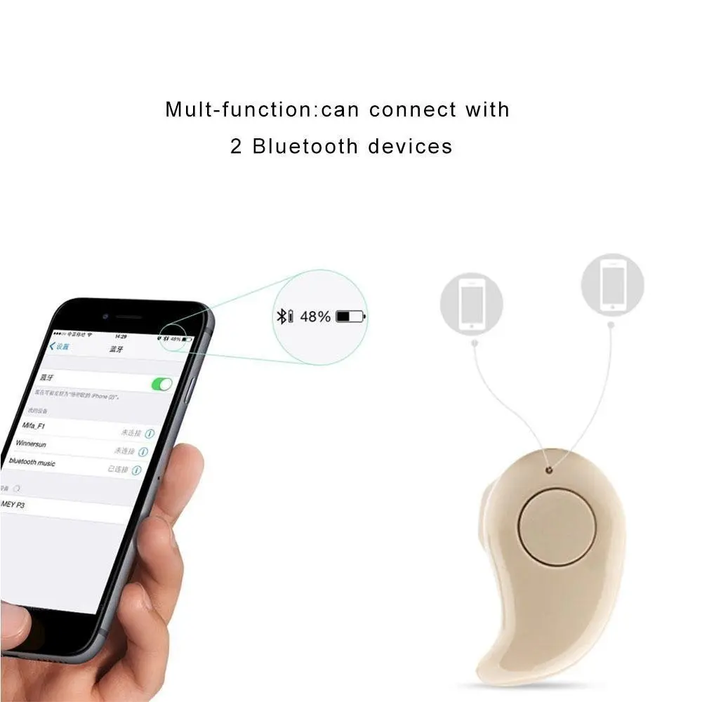 Мини беспроводной наушник в ухо для Xiaomi Bluetooth наушники руки Blutooth стерео fone de ouvido