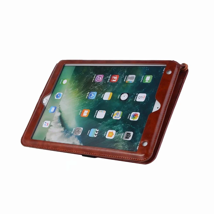 Tablet Case For iPad Pro 10.5 PU Leather Wallet Cover Business Slim Protective Stand Apple 10.5'' Skin Card Slots | Компьютеры и