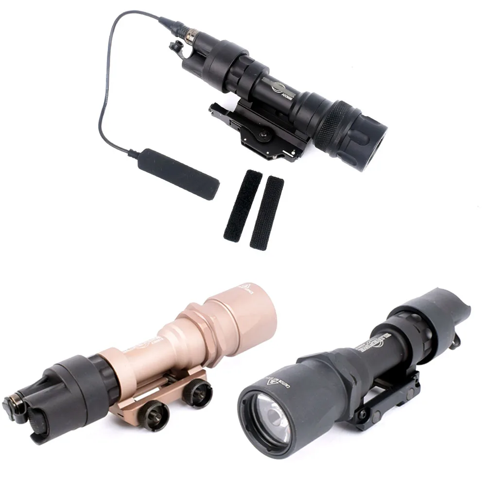 M952 M952V быстрое расцепление QD Тактический винтовочный фонарик крепление оружие Свет 400 люмен для охотничьих аксессуаров
