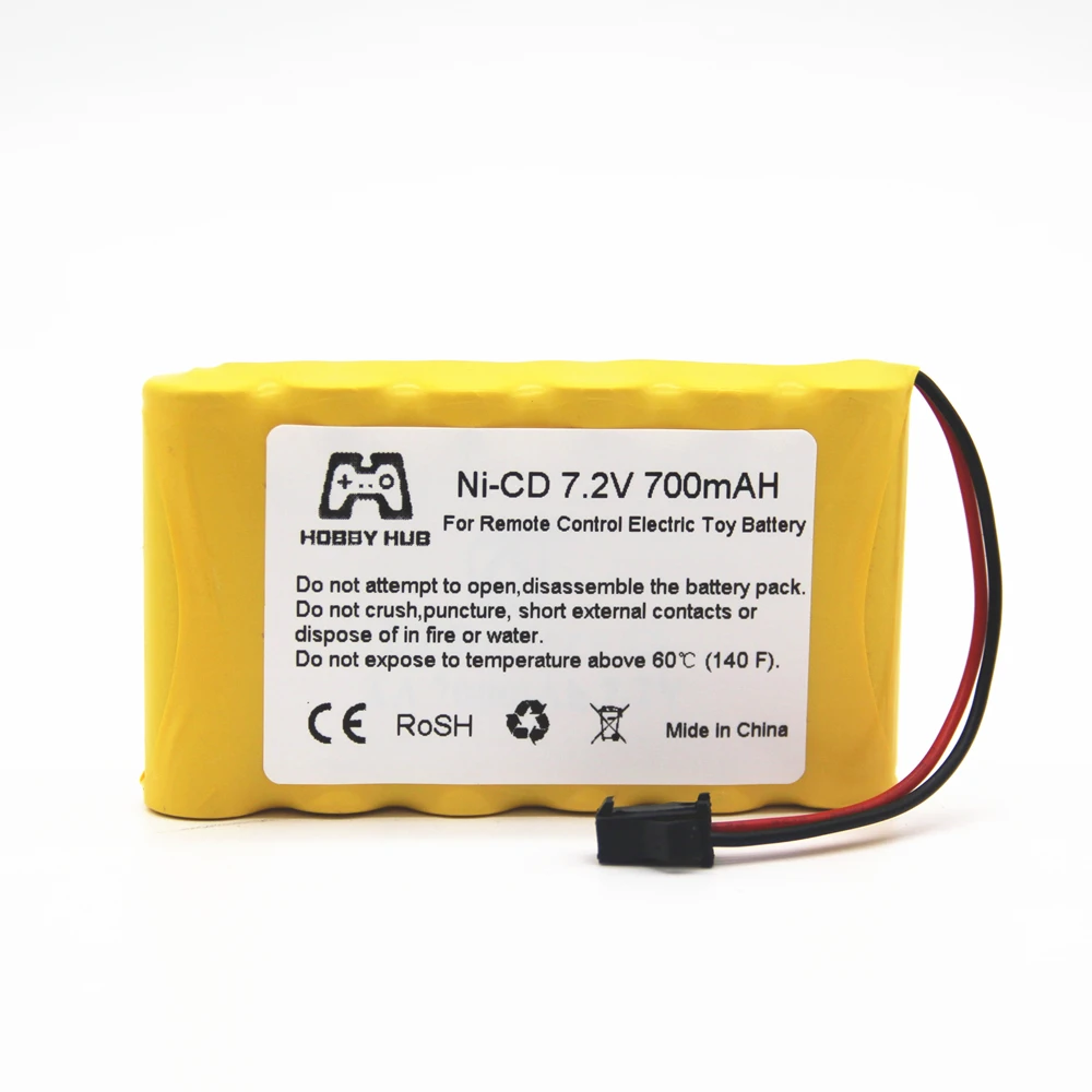Hobby hub 7 2 v AA 700 mah NI CD Аккумулятор для радиоуправляемого автомобиля teулучшенная