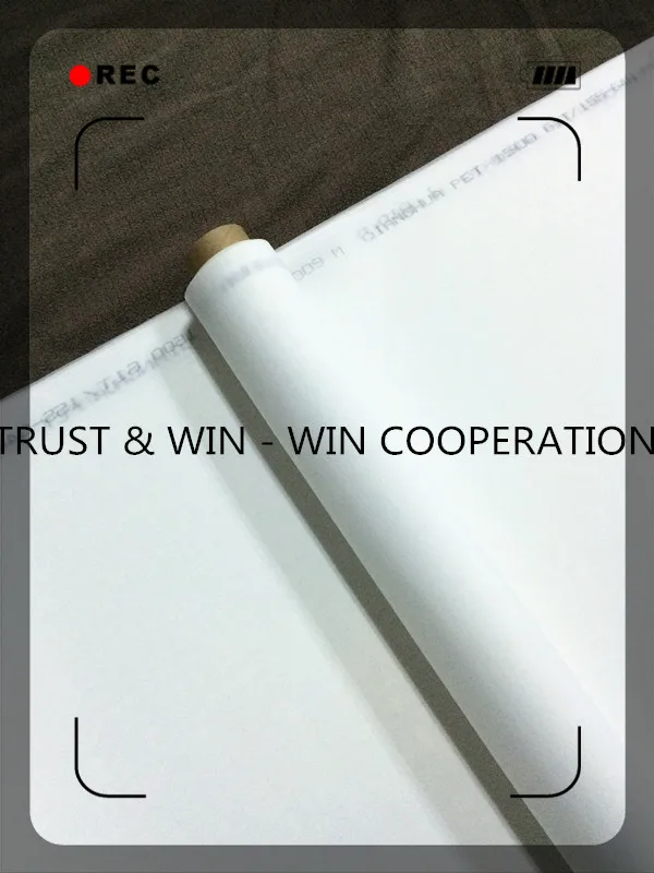 Бесплатная доставка! Белая моно сетка для экрана из полиэстера 120T 34um 260 50mts|screen