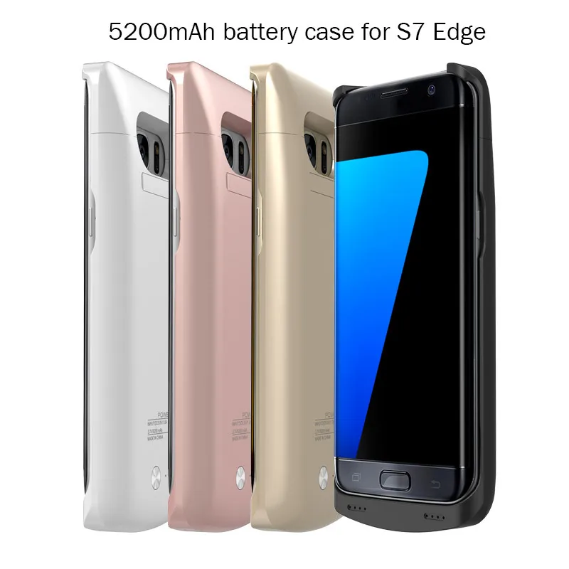 Чехол S7 4200 мАч/5200 мАч, запасной внешний аккумулятор, чехол для samsung S7 S7 edge, запасной внешний аккумулятор, чехол для зарядного устройства