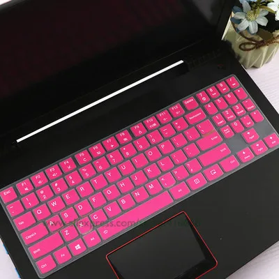 Rose Силиконовая клавиатура защитная оболочка покрытие для lenovo Легион R720 R730 Y520 Y720 Y7000 Y7000P Y540 Y9000K 15,6 ''/Y730 Y740 17,3'' - Цвет: Rose