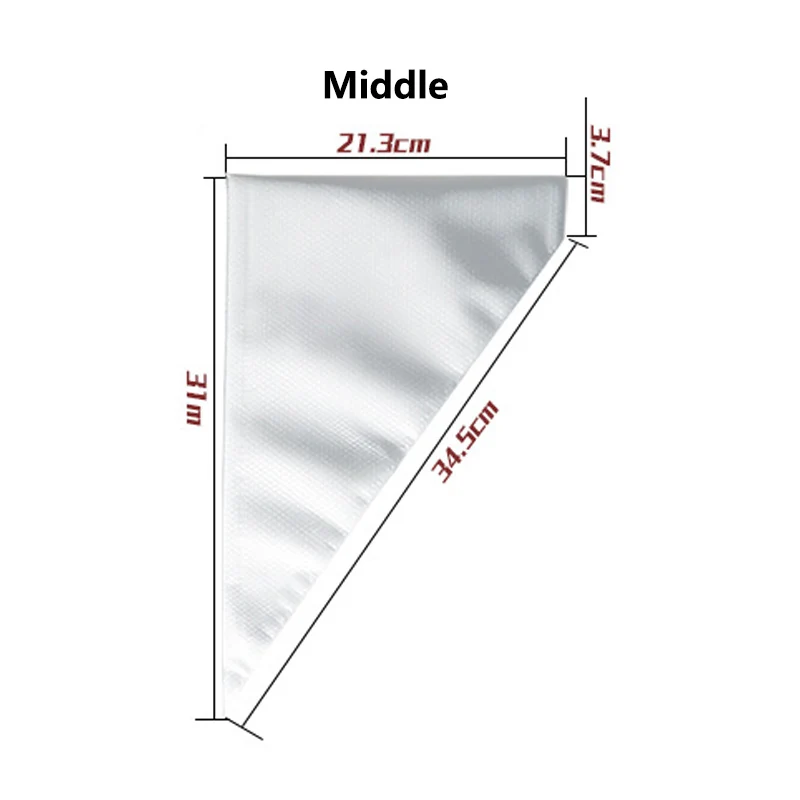 100 шт./компл. одноразовый мешок для теста кондитерские изделия пирожных