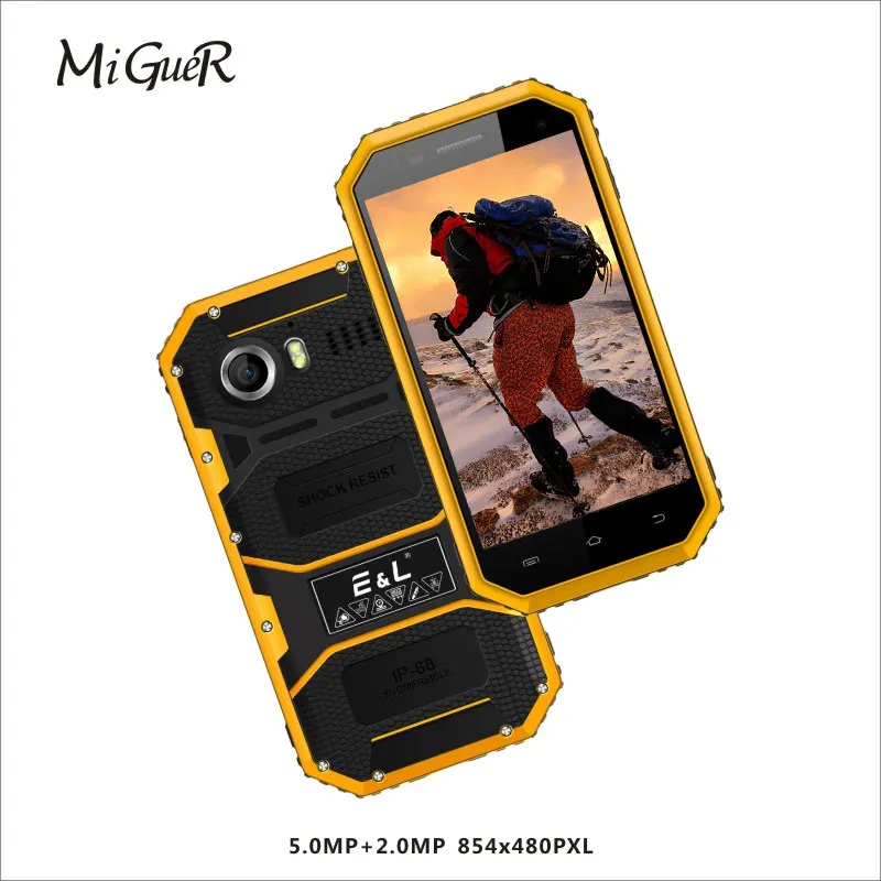 Оригинальный E & L EL W6 смартфон с четырёхъядерным процессором MTK6735 ОЗУ 1 ГБ ПЗУ 8 5 0