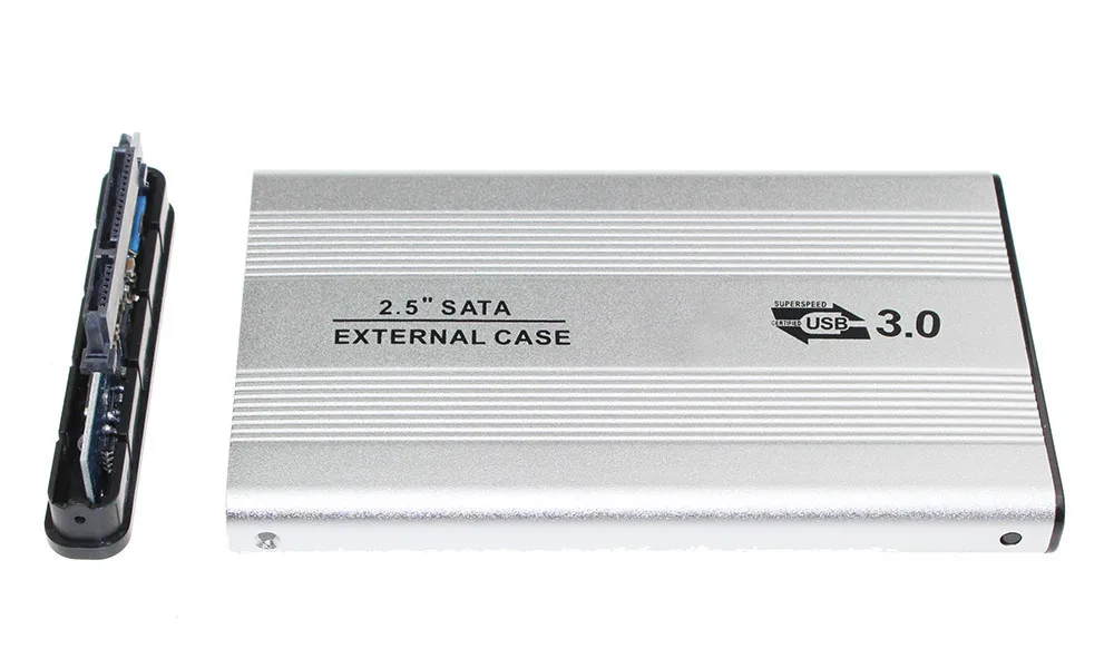 2,5 дюймов ноутбук SATA HDD корпус для Sata USB 3,0 SSD HD жесткий диск Внешний корпус для хранения с USB 3,0 кабелем