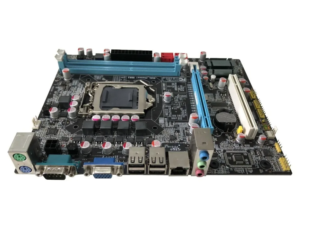 Новая материнская плата H55 LGA1156 для компьютера DDR3 поддерживает I3 I5 I7 CPU материнская плата PC материнская плата основная плата