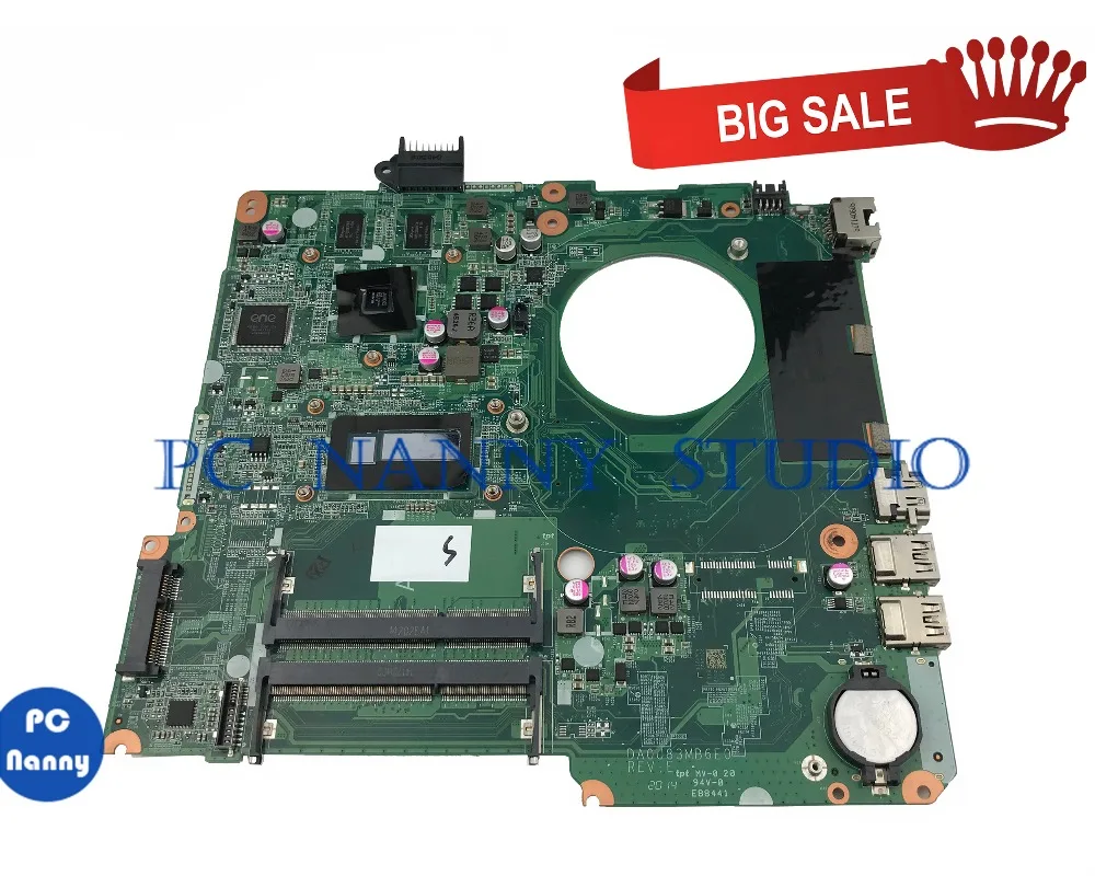 PCNANNY для HP Pavilion 15 N материнская плата ноутбука 725611 001 DA0U83MB6E0 i5 4200U HD8670M 2 Гб