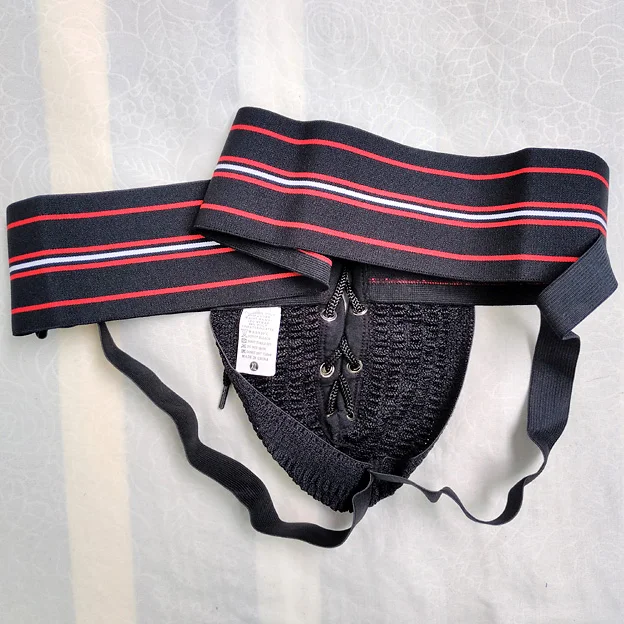 

3 Inch Waistband Mens Jockstrap Underwear Front Lacing Up Sexy Tether Gay Thong Stage Club Male G-Strings Fashion Panties