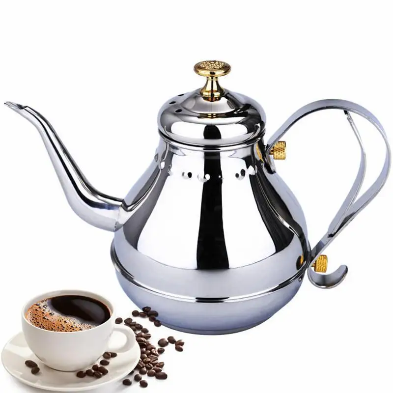 1.2L &amp 1.8L Эспрессо кофеварка Moka горшок из нержавеющей стали чайник для кофе