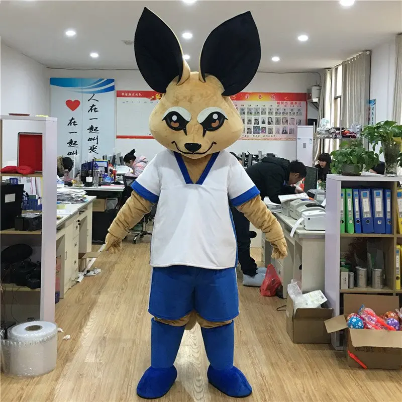 

New Adult Cute Fox Party Mascot Costume Christmas Fancy Dress Halloween Girl Mascot Costume