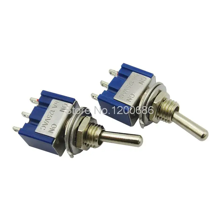 

Toggle switch shake single button switch gear 6A/125V 3A/250V tripod
