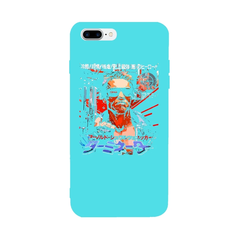 Newest Movie Terminator For Iphone 6S 6 7 8 Plus Case Soft TPU Colorful Anti-Knock Covers X |