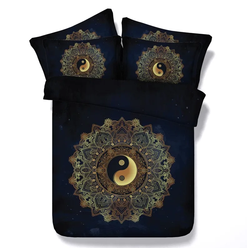 Китайские постельные принадлежности одеяло набор королевских размеров California King