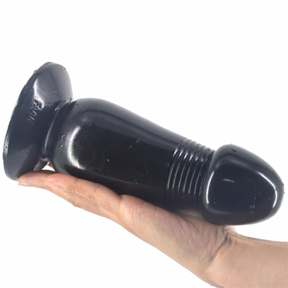 FAAK Black Dildo Suction Big Anal Large Plug Sex Toys Butt Couple Flirt Women man Masturbate Discreet Package | Красота и здоровье