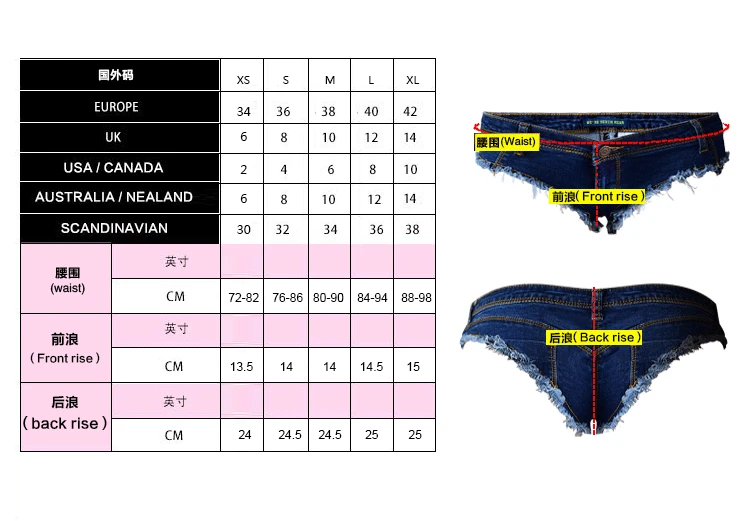 Новое поступление супер сексуальные джинсовые шорты с низкой талией женские для