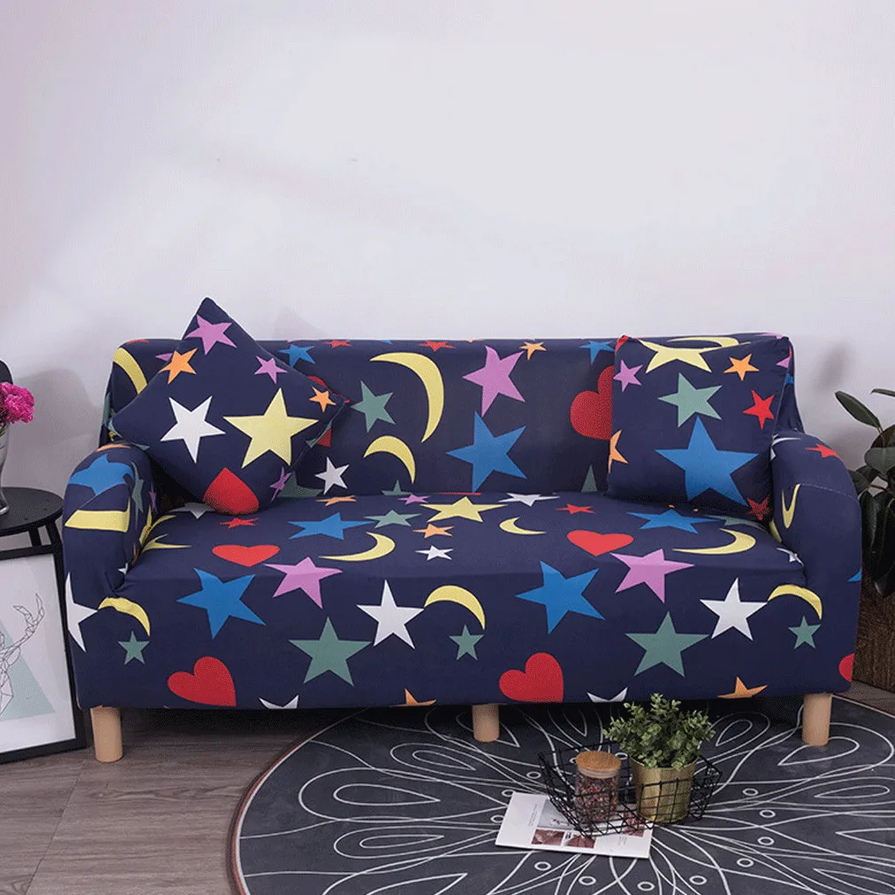 2019 Newest Hot Floral High Quality Polyester Stretch Sofa Slipcovers Washable Pet Protector Soft Couch Covers 1/2/3 Seater | Дом и сад