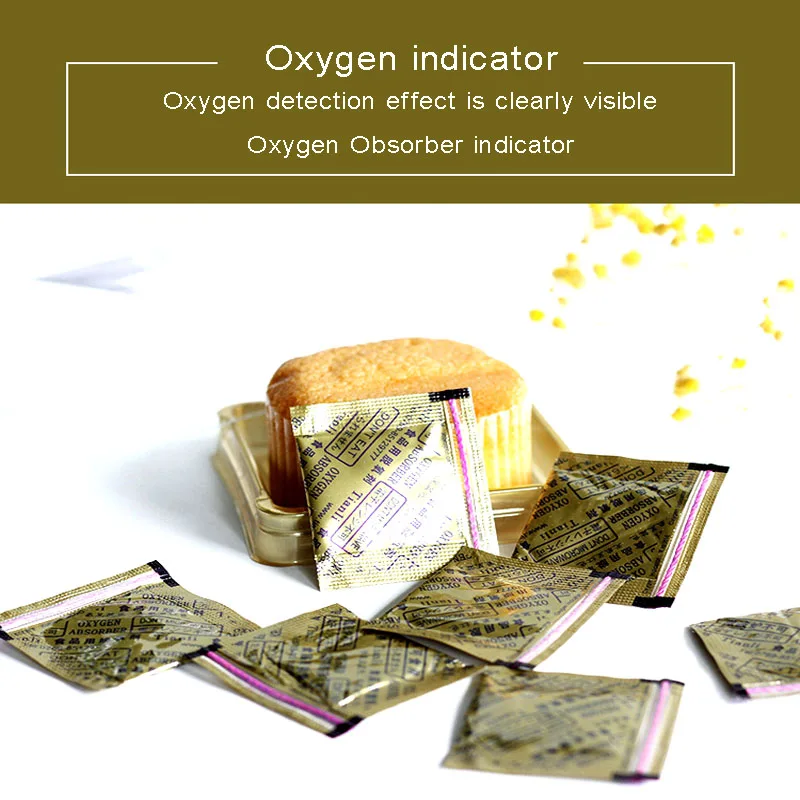 30CC индикатор кислородных поглотителей 400 шт. индивидуальные сумки Deoxidizer