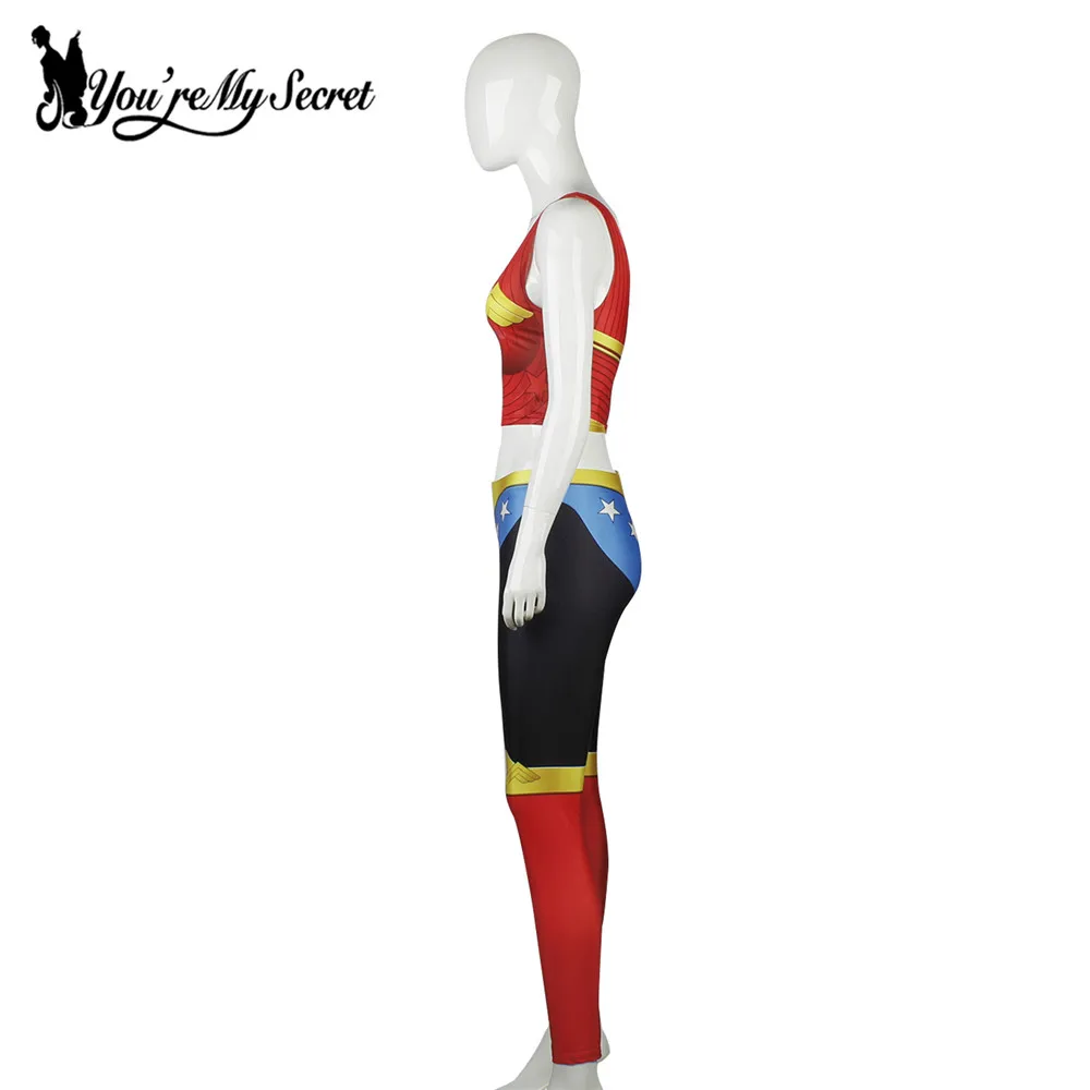 [You're My Secret] Модные сексуальные леггинсы для косплея чудо женщины женские